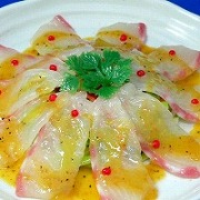 Sliced Red Pacific Sea Bream Replica - Fake Food Japan