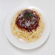 Spaghetti with Meat Sauce Replica