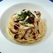 Spaghetti with Mushrooms Replica - Fake Food Japan