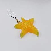 Star-Shaped Fruit Cell Phone Charm/Zipper Pull - Fake Food Japan