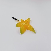 Star-Shaped Fruit (small) Headphone Jack Plug - Fake Food Japan