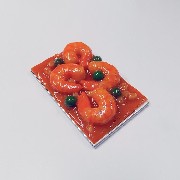 Stir-Fried Shrimp with Chili Sauce (small) Mirror - Fake Food Japan