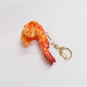 Stir-Fried Shrimp with Chili Sauce Keychain - Fake Food Japan