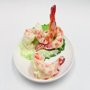 Stir-Fried Shrimp with Mayonnaise Smartphone Stand - Fake Food Japan
