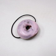Strawberry Frosted Chocolate Doughnut (small) Hair Band - Fake Food Japan