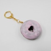 Strawberry Frosted Chocolate Doughnut (small) Keychain - Fake Food Japan
