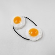 Sunny-Side Up Egg (small) Hair Band (Pair Set) - Fake Food Japan