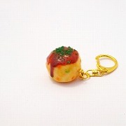 Takoyaki (Fried Octopus Ball) (small) Keychain - Fake Food Japan