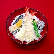 Ten-don (Rice Bowl with Tempura) Replica - Fake Food Japan