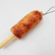 Toasted Dumpling Cell Phone Charm/Zipper Pull - Fake Food Japan