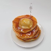 Tower of Pancakes with Butter & Maple Syrup Small Size Replica - Fake Food Japan