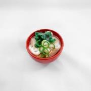 Wakame Udon (Noodles with Seaweed) Mini Bowl - Fake Food Japan