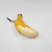 Whole Peeled Banana Headphone Jack Plug - Fake Food Japan