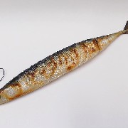Yaki Sanma (Grilled Mackerel Pike) Cell Phone Charm/Zipper Pull - Fake Food Japan