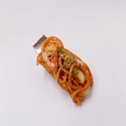 Yakisoba (Fried Noodles) (large) Hair Clip - Fake Food Japan