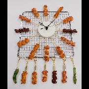 Yakitori (Grilled Chicken) Assortment Wall Clock - Fake Food Japan