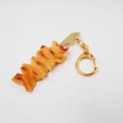 Yakitori Kawa (Grilled Chicken Skin) (small) Keychain - Fake Food Japan